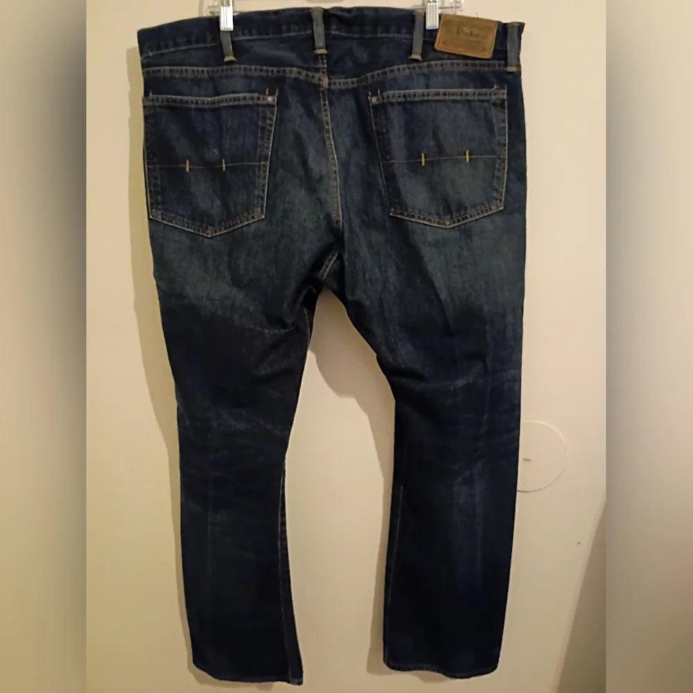 Polo by Ralph Lauren Men's‎ Dark Blue Straight Jeans Sz 40X30